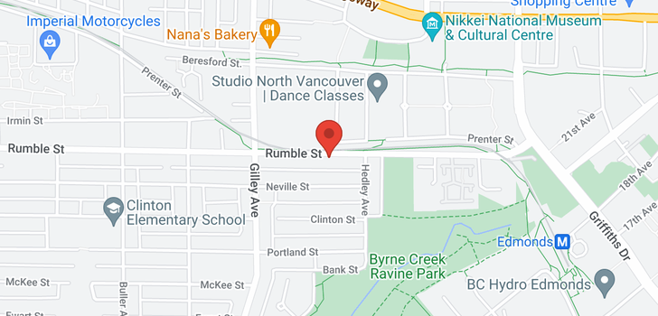 map of 6508 RUMBLE STREET